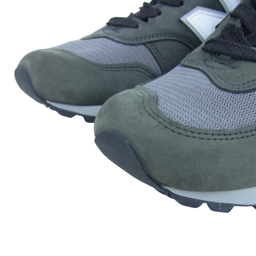 NEW BALANCE ニューバランス M1300CLB USA製 ローカット スニーカー ランニング シューズ ダークグレー系 27ｃｍ【極上美品】【中古】
