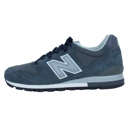 NEW BALANCE ニューバランス M996CGY USA製 ローカット スニーカー ランニング シューズ グレー系 27cm【極上美品】【中古】