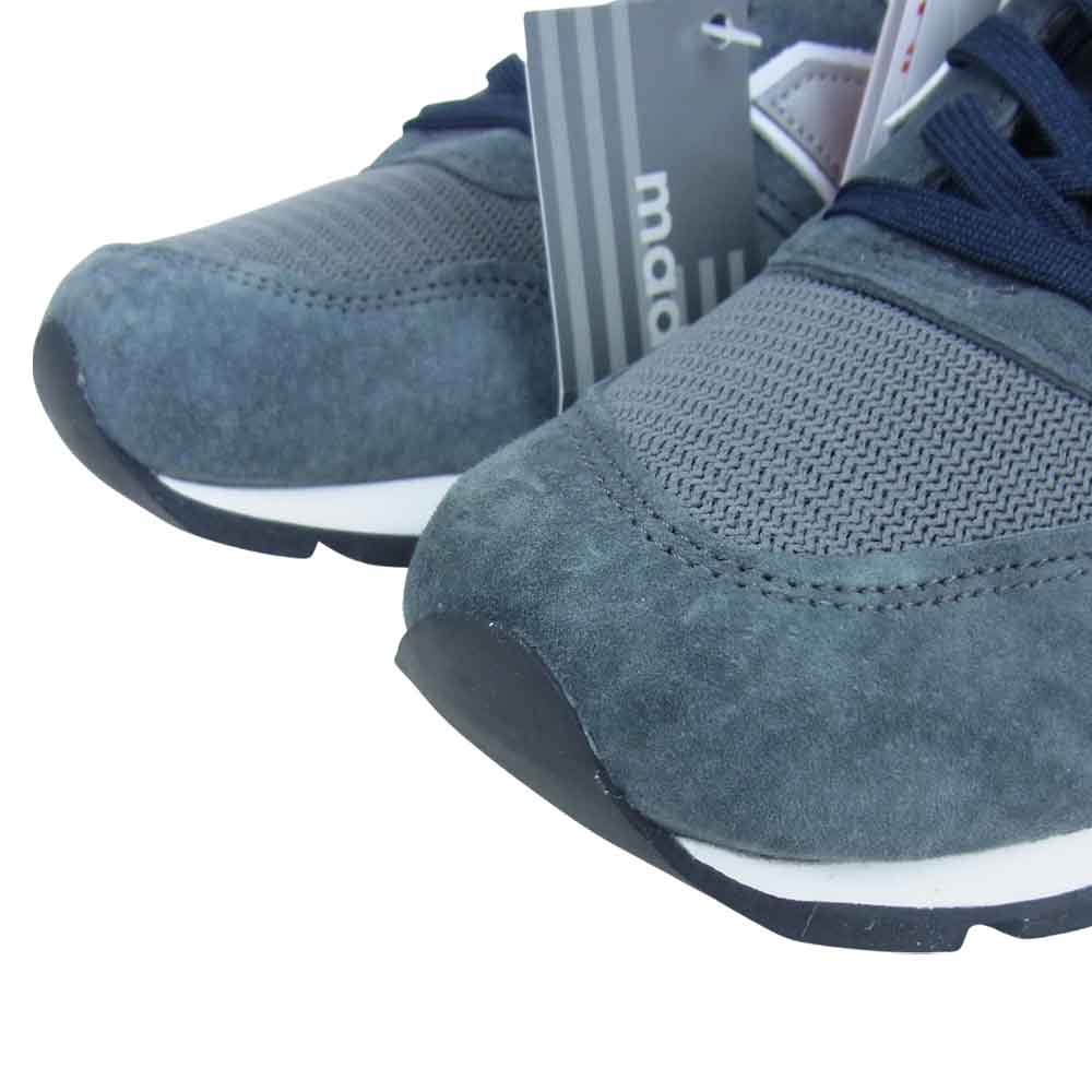 NEW BALANCE ニューバランス M996CGY USA製 ローカット スニーカー ランニング シューズ グレー系 27cm【極上美品】【中古】