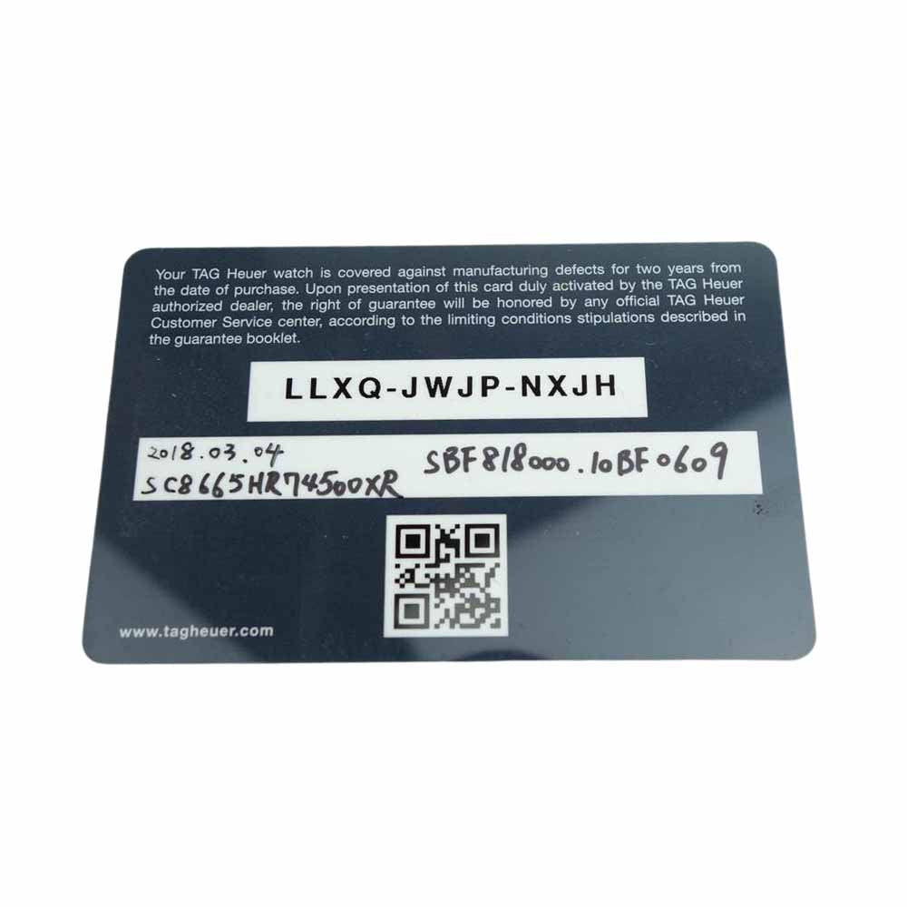 TAG HEUER タグホイヤー SBF818000.10BF0609 CONNECTED MODULAR 41 コネクテッド ウォッチ 腕時計 ブラック系【中古】