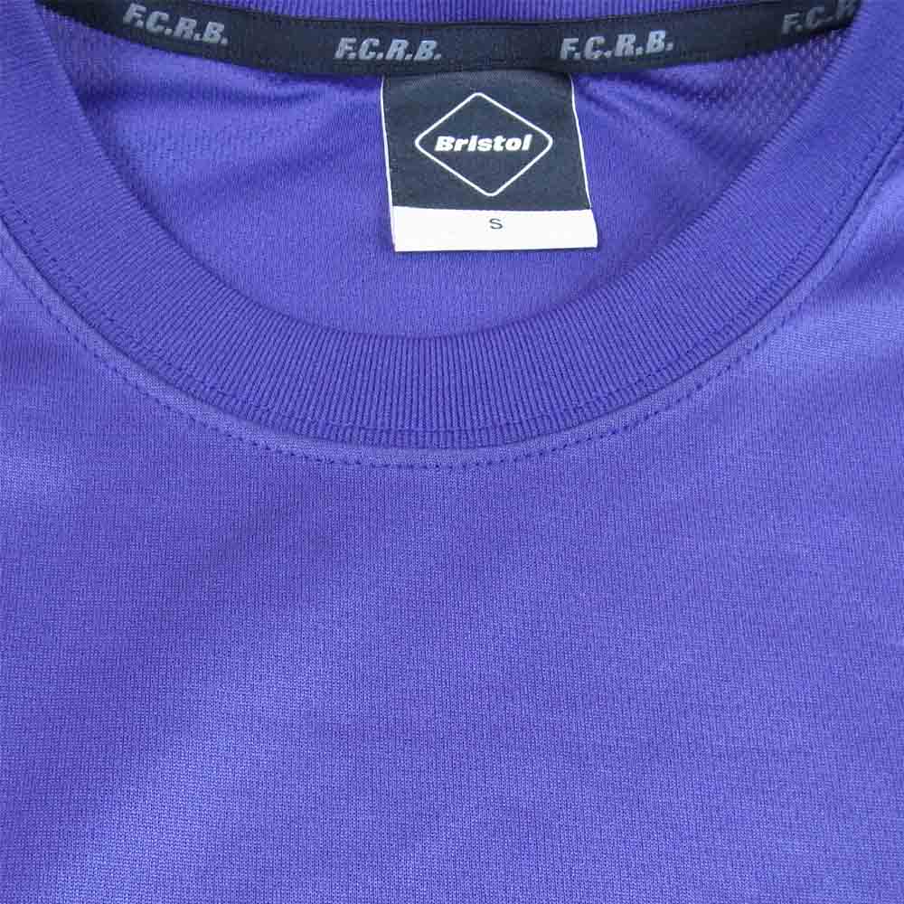 F.C.R.B. エフシーアールビー FCRB-189006 L/S TOUR TEE 長袖 ツアー Tシャツ パープル系 S【中古】