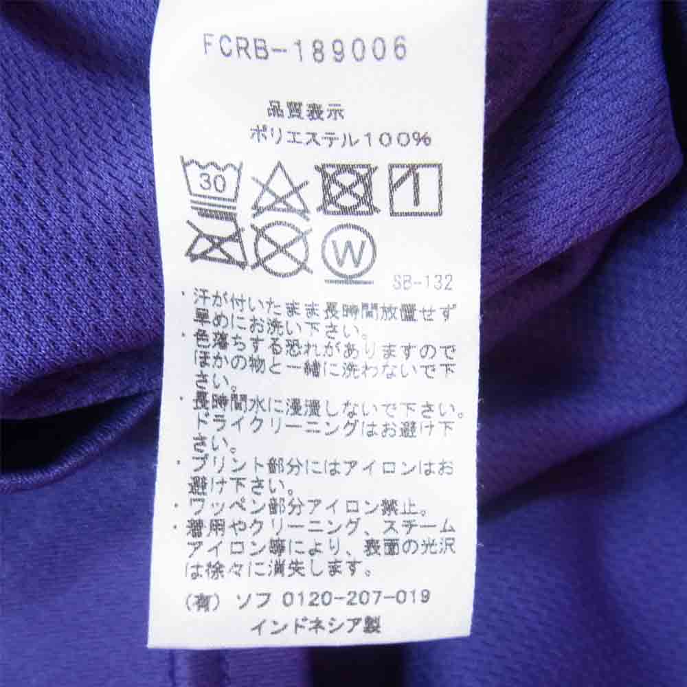 F.C.R.B. エフシーアールビー FCRB-189006 L/S TOUR TEE 長袖 ツアー Tシャツ パープル系 S【中古】