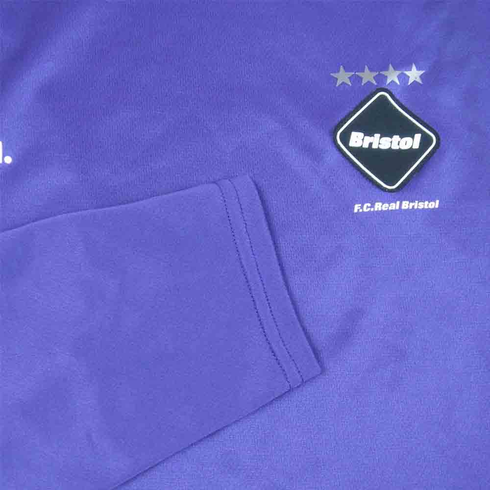 F.C.R.B. エフシーアールビー FCRB-189006 L/S TOUR TEE 長袖 ツアー Tシャツ パープル系 S【中古】