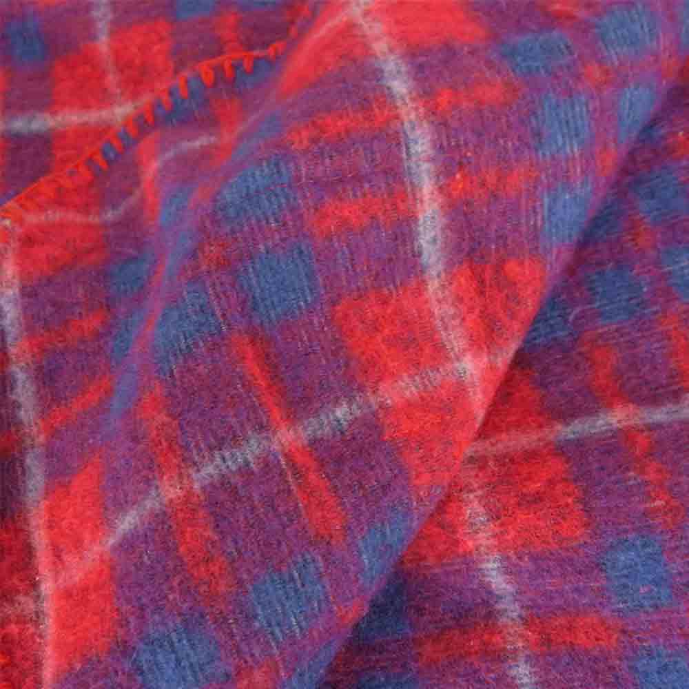 UNDERCOVER アンダーカバー MELTING POT ブランケット 毛布 レッド系【中古】