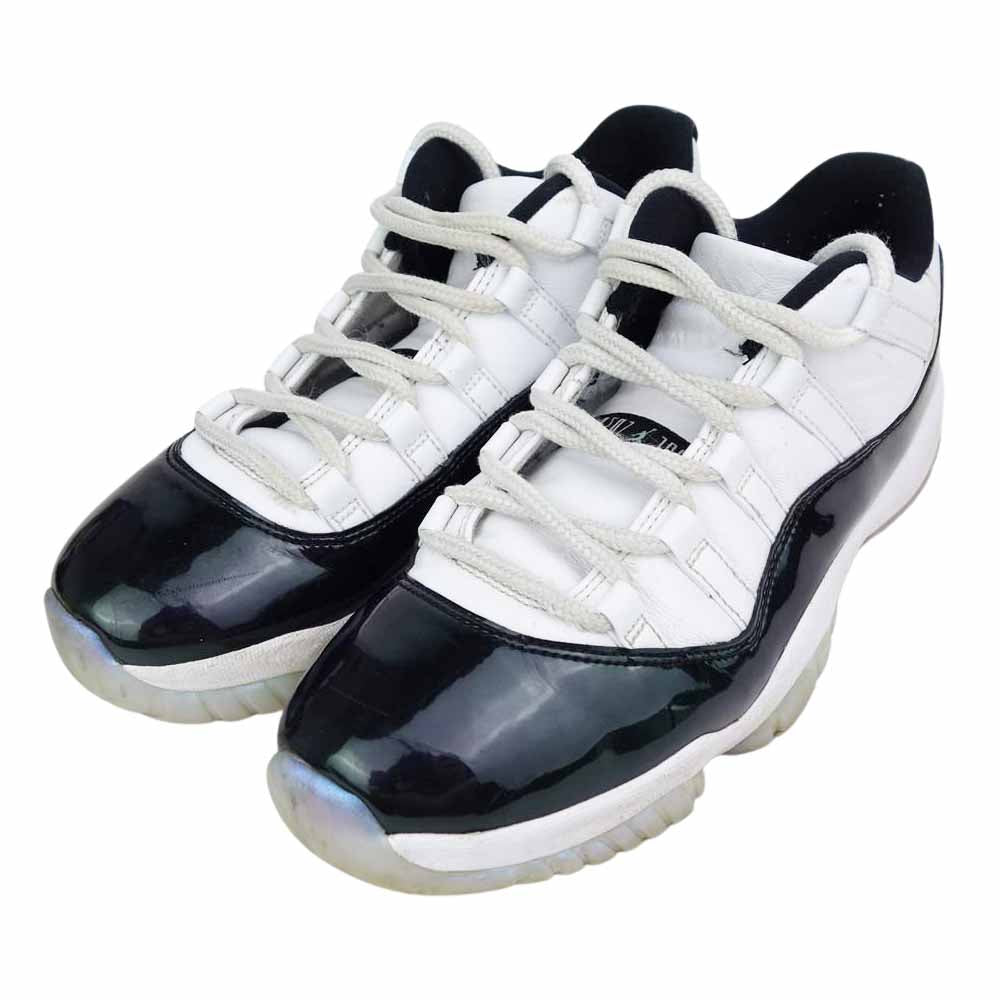 NIKE ナイキ 528895-145 AIR JORDAN 11 Retro Low IRIDESCENT エアジョーダン レトロ ローカット スニーカー ブラック系 26.5cm【中古】