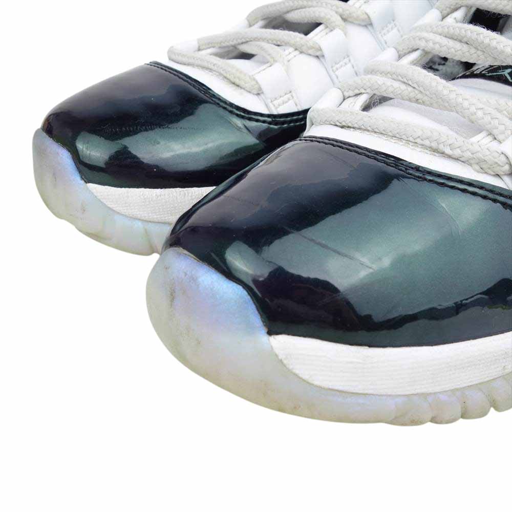 NIKE ナイキ 528895-145 AIR JORDAN 11 Retro Low IRIDESCENT エアジョーダン レトロ ローカット スニーカー ブラック系 26.5cm【中古】