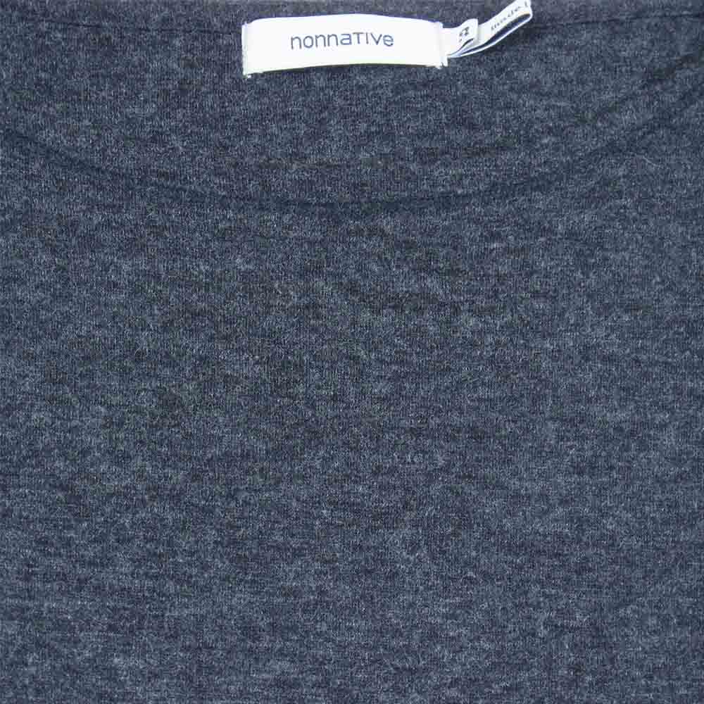 nonnative ノンネイティブ NN-C2605 OFFICER BOAT LS W/A STRETCH JERSEY ニット ブラック系 3【中古】