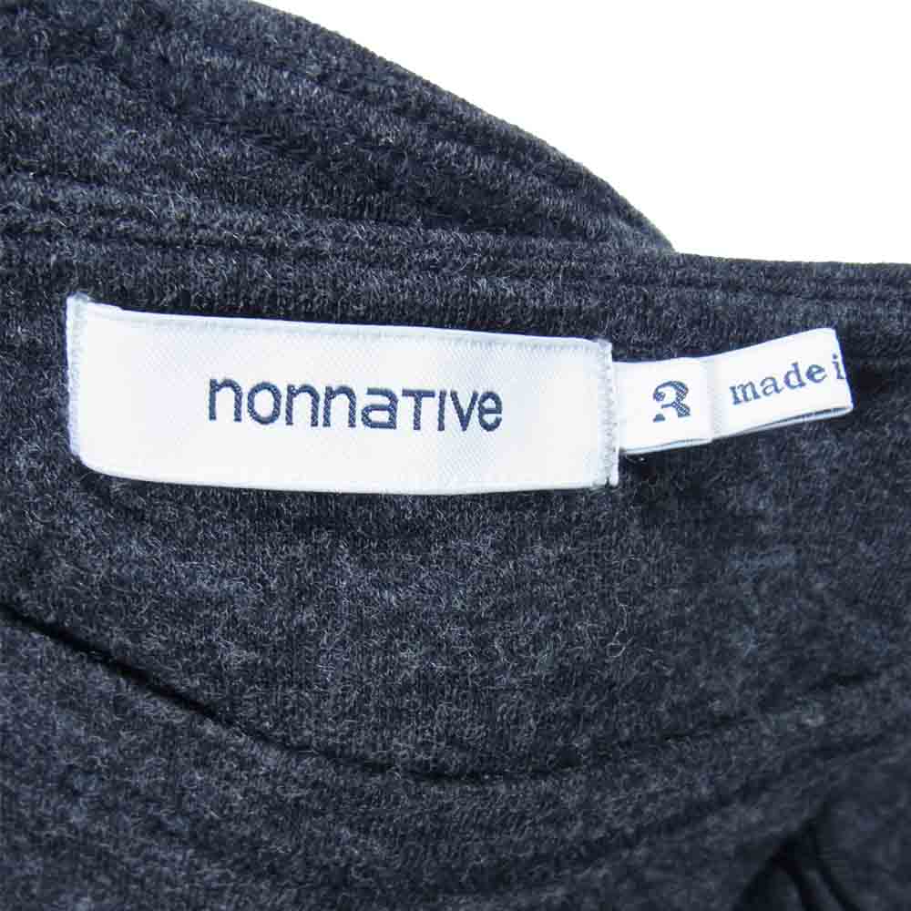 nonnative ノンネイティブ NN-C2605 OFFICER BOAT LS W/A STRETCH JERSEY ニット ブラック系 3【中古】