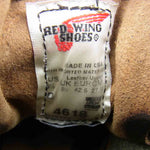 RED WING レッドウィング 4618 × Nigel Cabourn HARRIS TWEED ナイジェル ケーボン ハリスツイード マンソン ブーツ ダークブラウン系 27.5ｃｍ【中古】