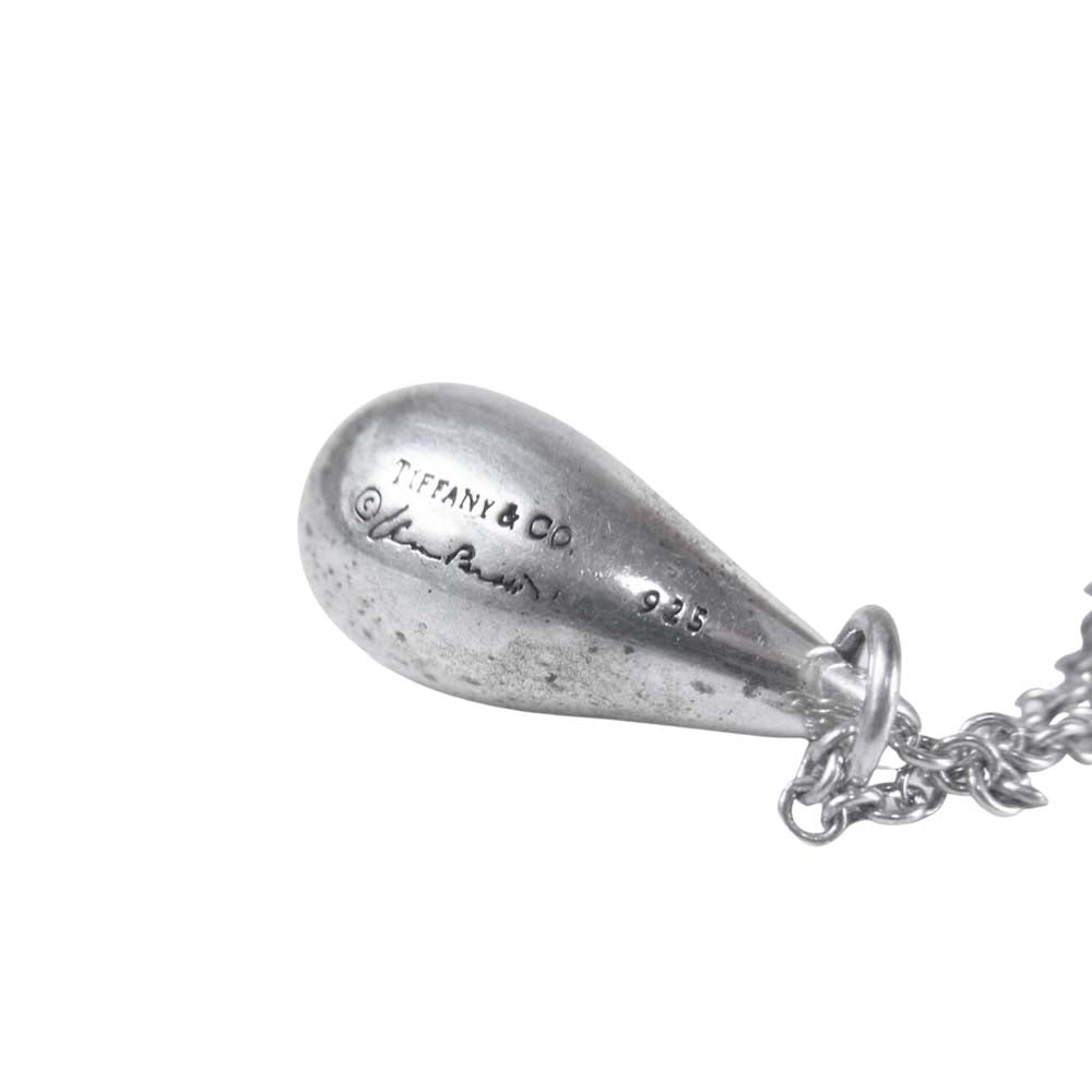 TIFFANY&Co. ティファニー ティアドロップ ネックレス シルバー925 シルバー系【中古】