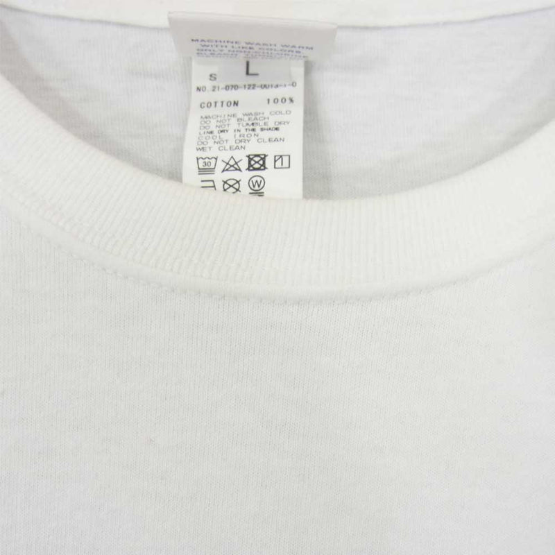 ノア ロングスリーブ 長袖 Tシャツ ロンT ホワイト系 L【中古】