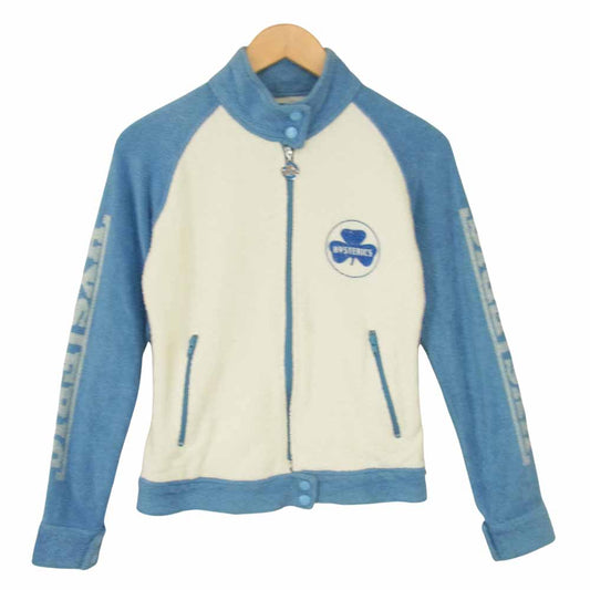 HYSTERIC GLAMOUR ヒステリックグラマー 2CJ-2210 Zip Jacket ジップジャケット ライトブルー系 FREE【中古】