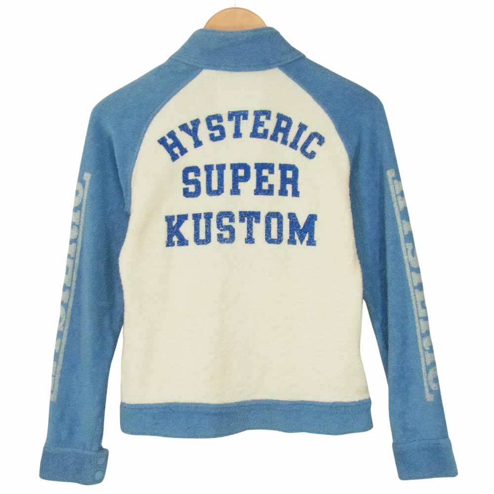 HYSTERIC GLAMOUR ヒステリックグラマー 2CJ-2210 Zip Jacket ジップジャケット ライトブルー系 FREE【中古】