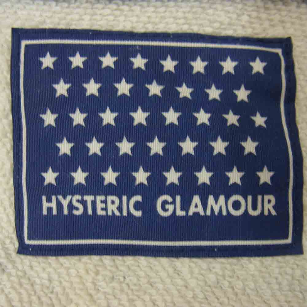 HYSTERIC GLAMOUR ヒステリックグラマー 2CJ-2210 Zip Jacket ジップジャケット ライトブルー系 FREE【中古】