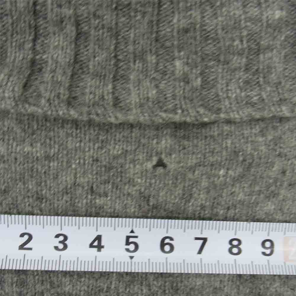 HYSTERIC GLAMOUR ヒステリックグラマー 2NN-0970 ウール タートルネック ニット セーター グレー系 FREE【中古】