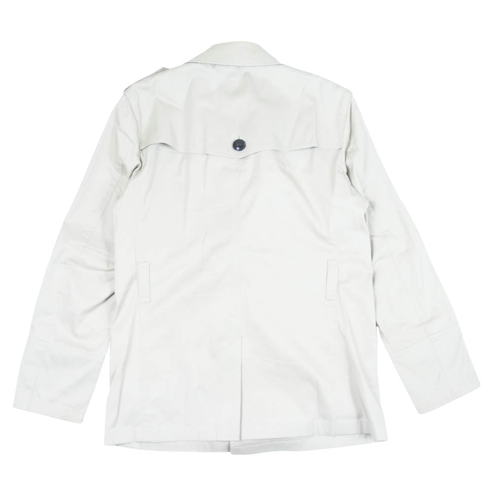 BURBERRY バーバリー BLACK LABEL スプリング ショート丈 トレンチコート トレンチ ベージュ系 L【中古】