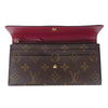 LOUIS VUITTON ルイ・ヴィトン M60697 モノグラム ポルトフォイユ エミリー 長財布 ブラウン系【美品】【中古】