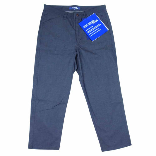 JUNYA WATANABE COMME des GARCONS MAN ジュンヤワタナベコムデギャルソンマン 21SS WG-P012 綿シャンブレー ツイル PT パンツ ブラック系 M【新古品】【未使用】【中古】