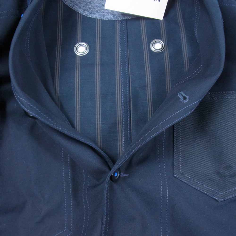 JUNYA WATANABE COMME des GARCONS MAN ジュンヤワタナベコムデギャルソンマン 21SS WG-J909 HERVIER PRODUCTIONS SA エルビエプロダクション ショールカラー ジャケット ブラック系 XS【新古品】【未使用】【中古】