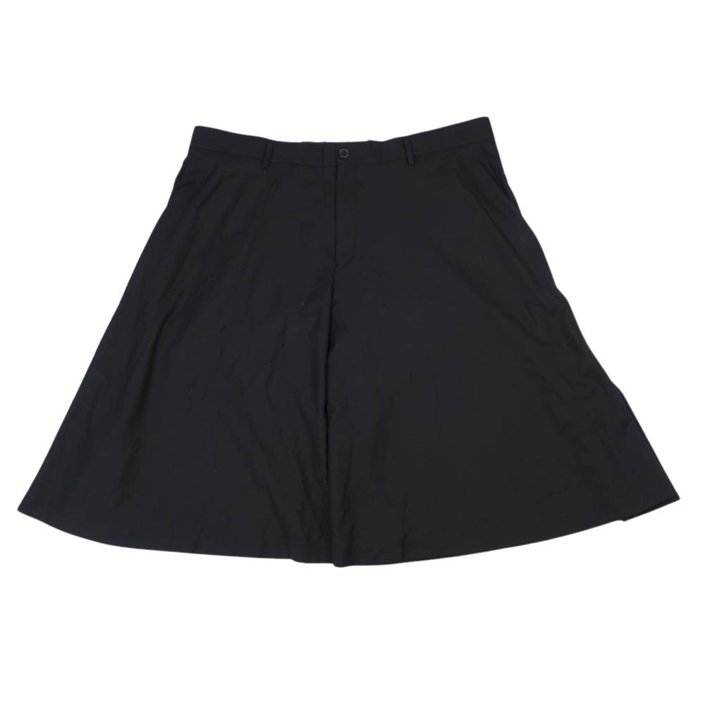 COMME des GARCONS コムデギャルソン 21SS 3G-P003 noir kei ninomiya ウールギャバ ウエストゴム オーバーサイズ PT パンツ ブラック系 XS【新古品】【未使用】【中古】
