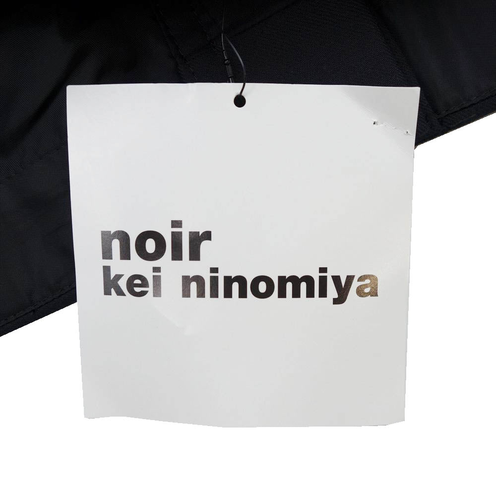 COMME des GARCONS コムデギャルソン 21SS 3G-P003 noir kei ninomiya ウールギャバ ウエストゴム オーバーサイズ PT パンツ ブラック系 XS【新古品】【未使用】【中古】