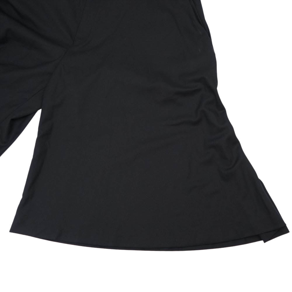 COMME des GARCONS コムデギャルソン 21SS 3G-P003 noir kei ninomiya ウールギャバ ウエストゴム オーバーサイズ PT パンツ ブラック系 XS【新古品】【未使用】【中古】