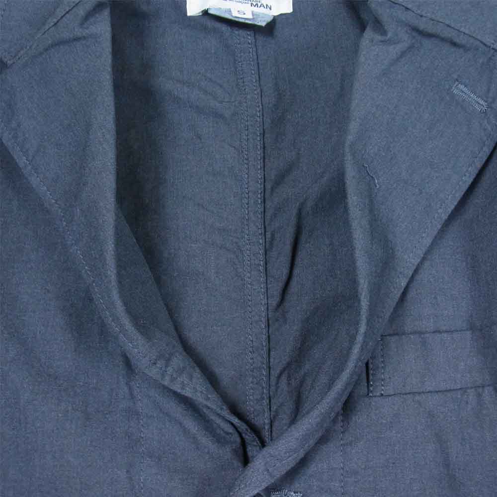 JUNYA WATANABE COMME des GARCONS MAN ジュンヤワタナベコムデギャルソンマン 21SS WG-J922 eye 綿ナイロンオックス 製品染め JK ジャケット ブラック系 S【新古品】【未使用】【中古】