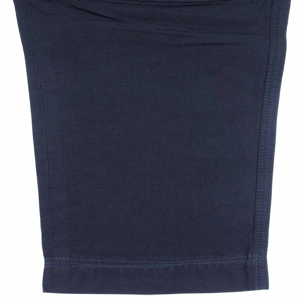 JUNYA WATANABE COMME des GARCONS MAN ジュンヤワタナベコムデギャルソンマン 21SS WG-P001 ナイロン綿 リネンポプリン 製品染め ステッチデザイン PT パンツ ブラック系 S【新古品】【未使用】【中古】