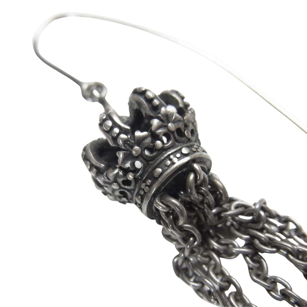 Justin Davis ジャスティンデイビス SEJ195 SHIMMERING TEARDROP シマリング ティアドロップ 両耳 ピアス シルバー系【中古】