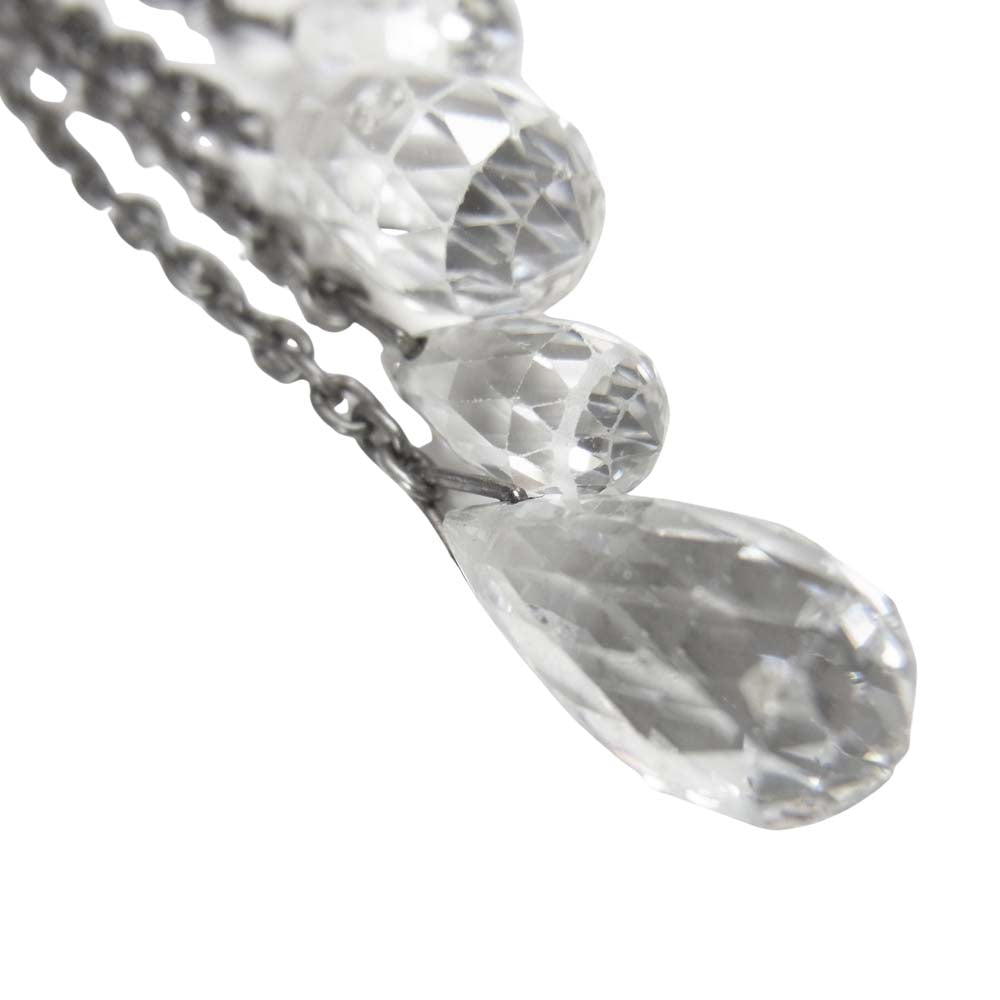 Justin Davis ジャスティンデイビス SEJ195 SHIMMERING TEARDROP シマリング ティアドロップ 両耳 ピアス シルバー系【中古】