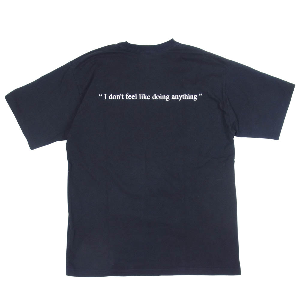 NEIGHBORHOOD ネイバーフッド 21SS Home C-Tee S/S  ロゴ プリント 半袖 Tシャツ ブラック系 L【中古】