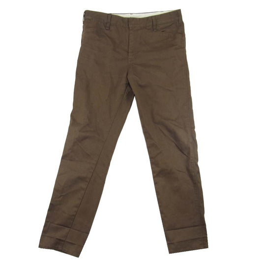 NEIGHBORHOOD ネイバーフッド 19SS 191SPNH-PTM02 WP. SLIM / EL-PT スリム パンツ ブラウン系 M【中古】