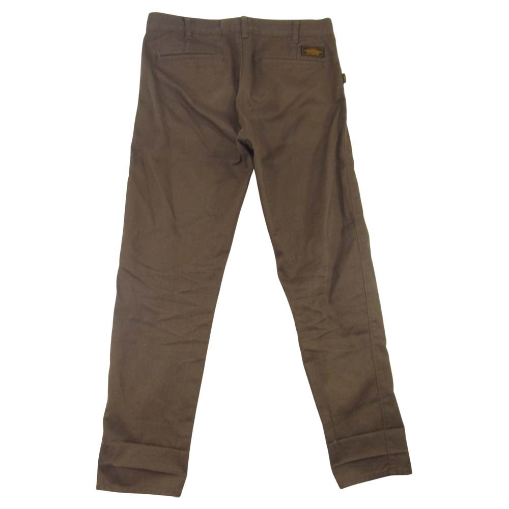 NEIGHBORHOOD ネイバーフッド 19SS 191SPNH-PTM02 WP. SLIM / EL-PT スリム パンツ ブラウン系 M【中古】