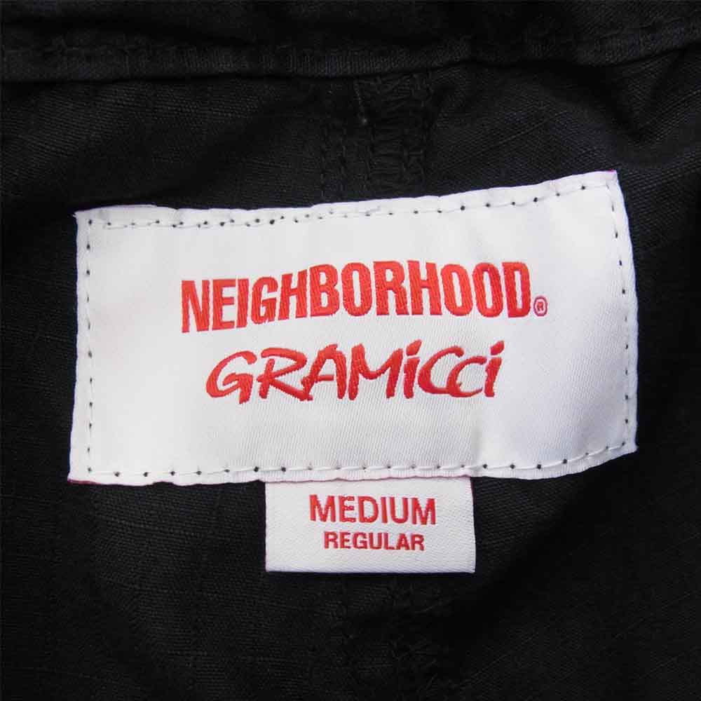 NEIGHBORHOOD ネイバーフッド 21SS 211UTGMN-PTM02S × GRAMICCI NHGM.DYE / C-ST グラミチ ショート パンツ ブラック系 M【中古】