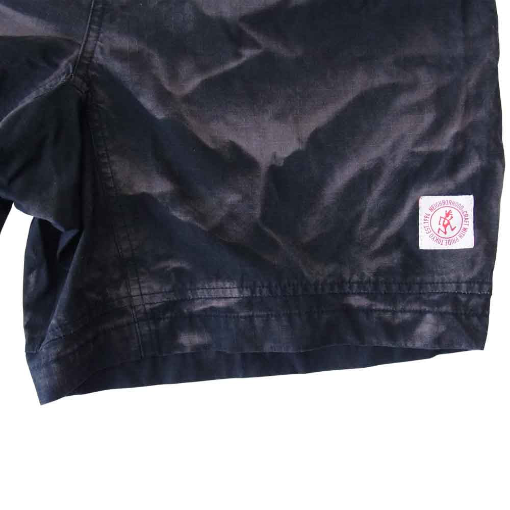 NEIGHBORHOOD ネイバーフッド 21SS 211UTGMN-PTM02S × GRAMICCI NHGM.DYE / C-ST グラミチ ショート パンツ ブラック系 M【中古】