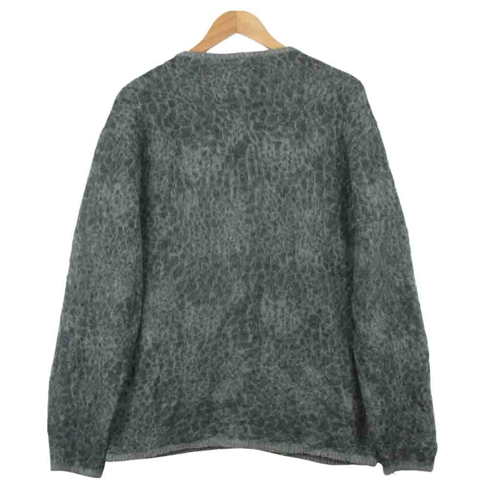 NEIGHBORHOOD ネイバーフッド 20AW 202FUNH-KNM05 MOHAIR CARDIGAN / NA-KNIT.LS モヘア カーディガン グレー系 M【中古】