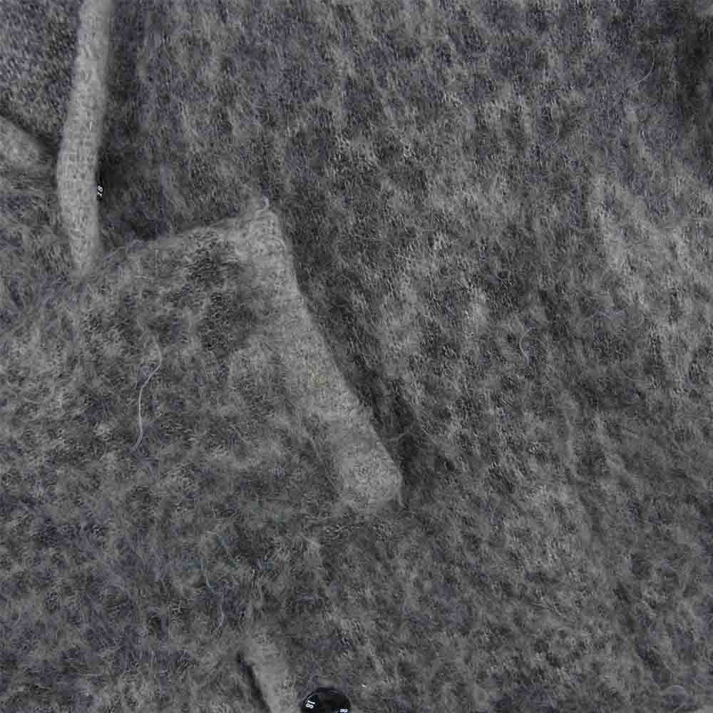 NEIGHBORHOOD ネイバーフッド 20AW 202FUNH-KNM05 MOHAIR CARDIGAN / NA-KNIT.LS モヘア カーディガン グレー系 M【中古】