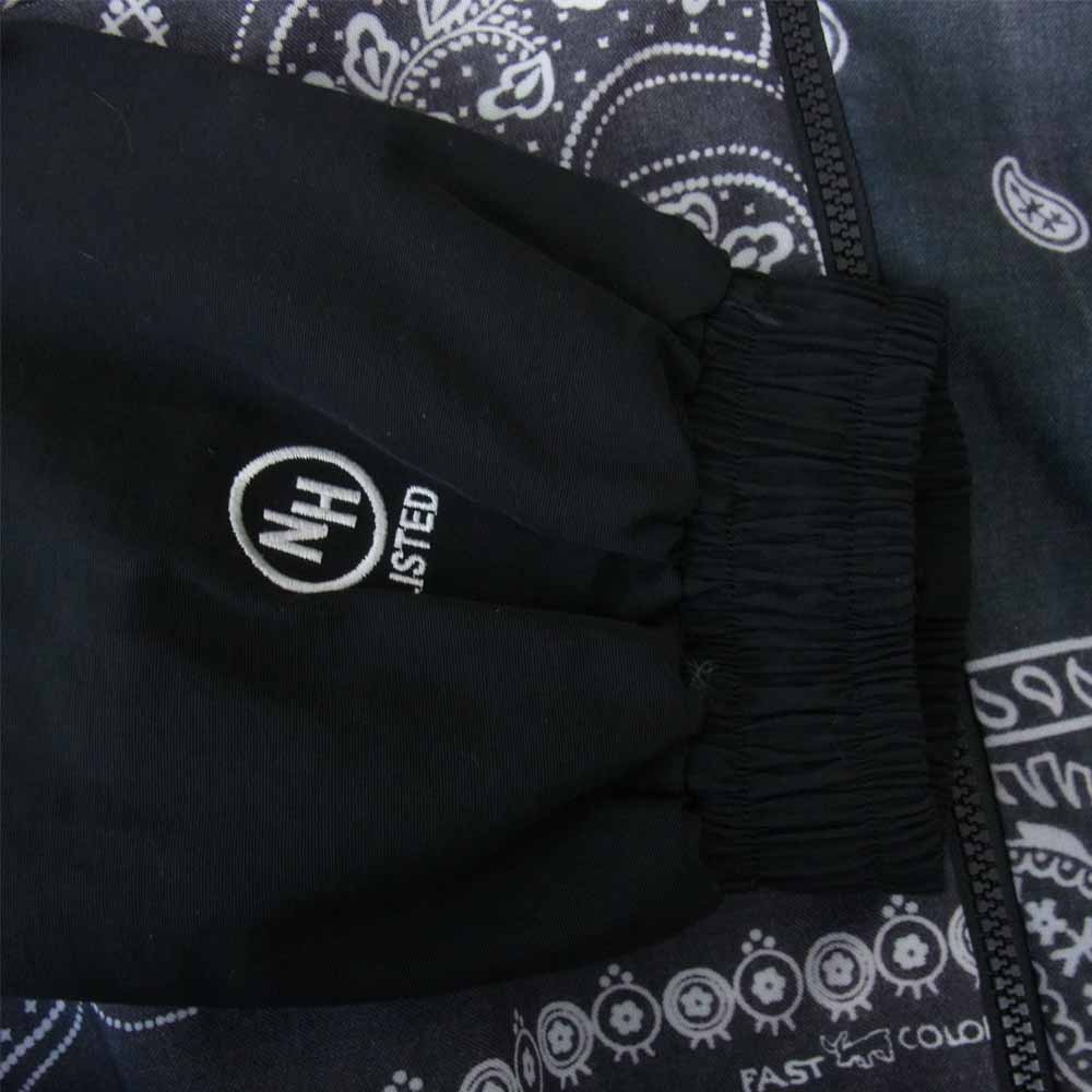 NEIGHBORHOOD ネイバーフッド 21AW 212AQNH-JKM03 BANDANA CHOPPED TRACK / E-JKT バンダナ トラック ジャケット ブラック系 M【新古品】【未使用】【中古】