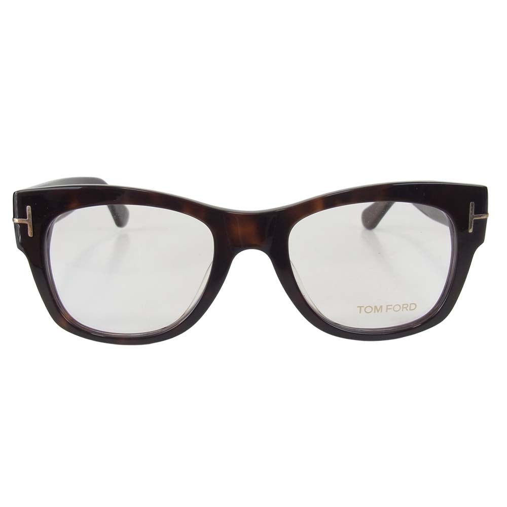 TOM FORD トムフォード tf5040-f メガネ アイウェア ブラウン系 52□20ー145【中古】