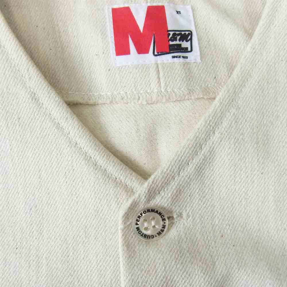 エムアンドエム ベースボール アイボリー系 M【中古】