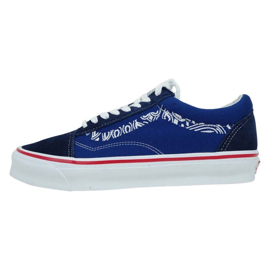 ベドウィン ×VANS OG OLD SKOOL LX バンズ オールド スクール マルチカラー系 ネイビー系 27ｃｍ【新古品】【未使用】【中古】