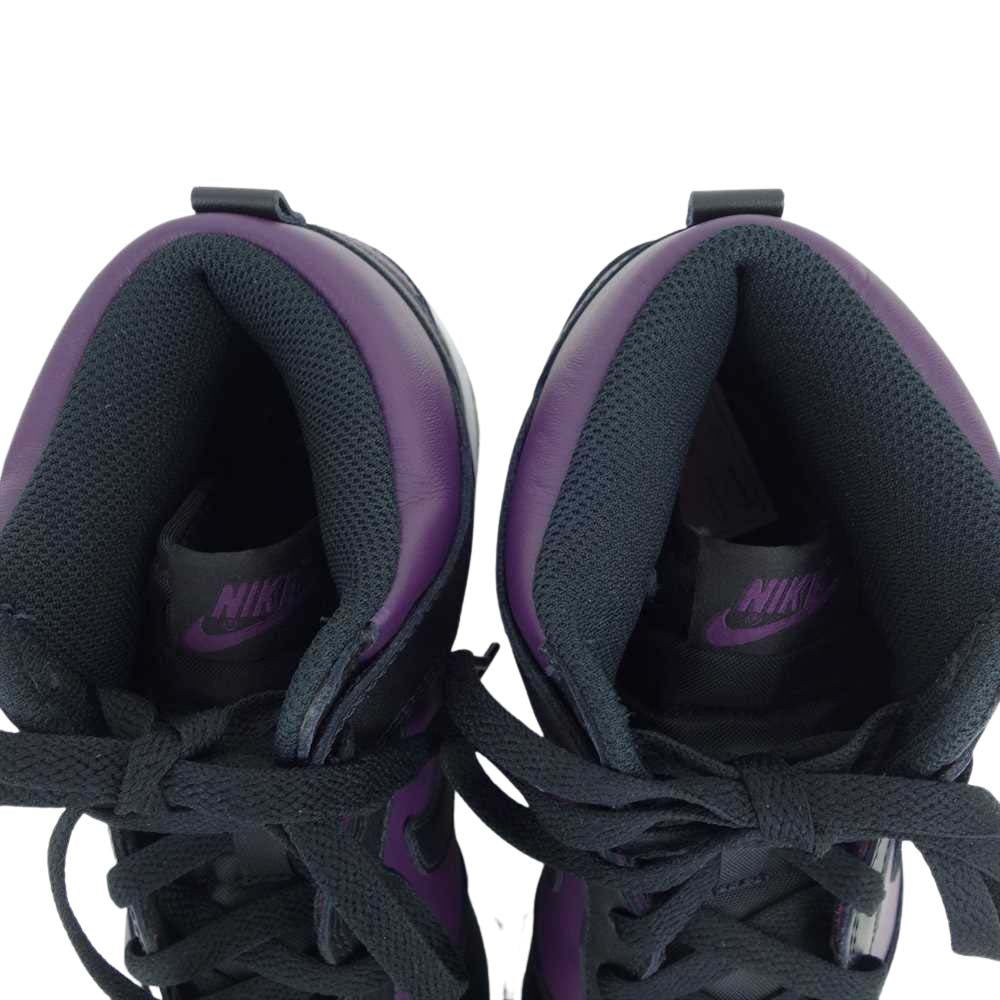 NIKE ナイキ 21SS dj0382-600 未使用 DUNK HI FRAGMENT DESIGN BEIJING ダンク ハイ フラグメント 北京 ブラック系 パープル系 27.5cm【極上美品】【中古】