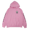 CHROME HEARTS クロムハーツ（原本無） 国内正規品 matty boy マッティ ボーイ バックプリント プルオーバー スウェット ピンク系 XXL【中古】