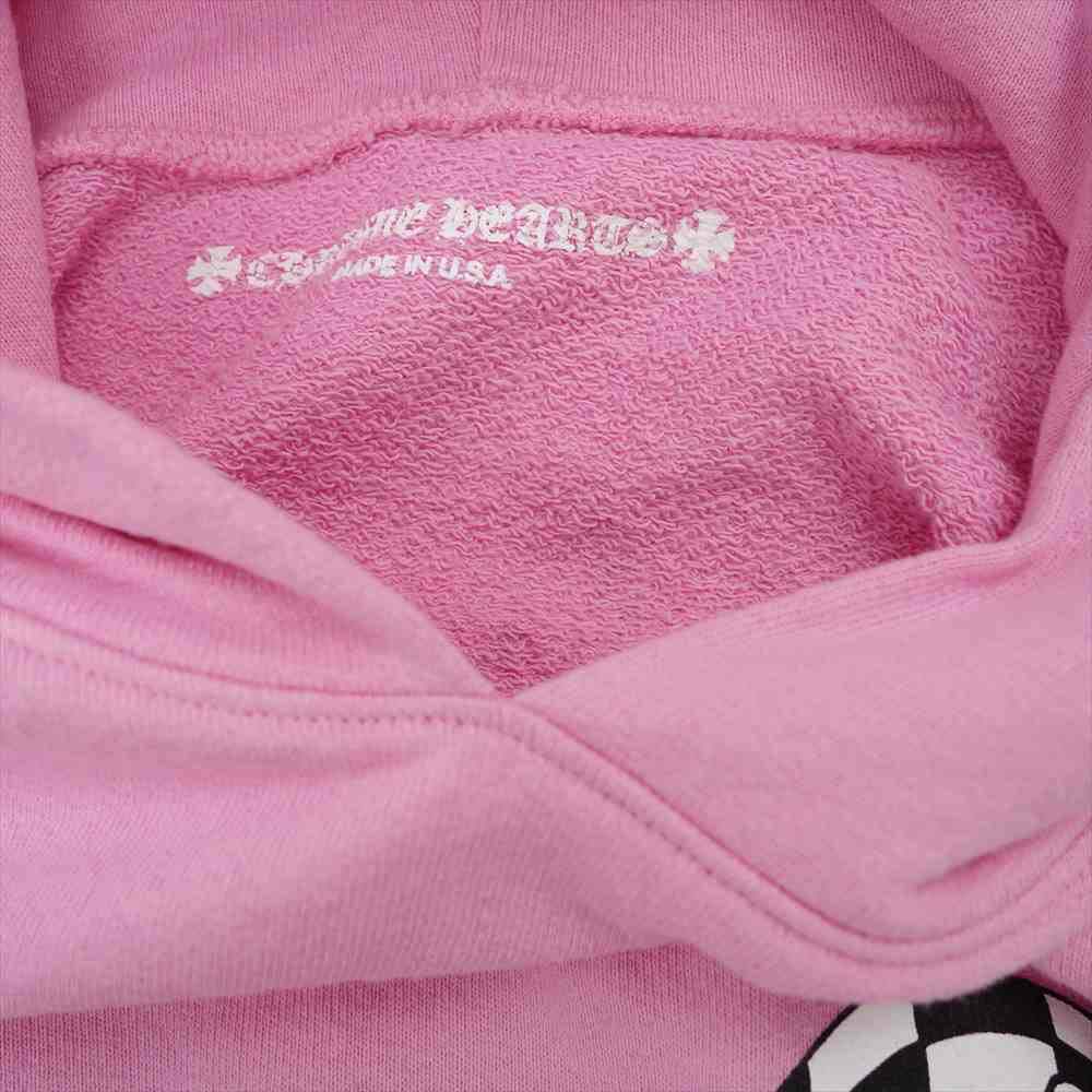 CHROME HEARTS クロムハーツ（原本無） 国内正規品 matty boy マッティ ボーイ バックプリント プルオーバー スウェット ピンク系 XXL【中古】