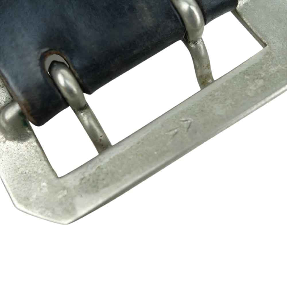 WOLF'S HEAD ウルフズヘッド CROSS BONE STUDS BELT クロス ボタン スタッズ ブラック系 32【中古】