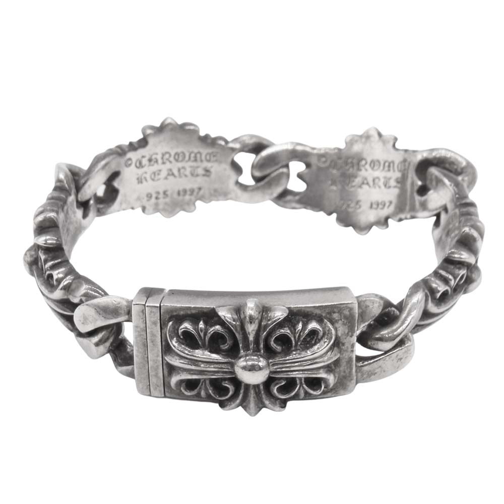 CHROME HEARTS クロムハーツ（原本無） KEEPER 5 LINK キーパー リンク ブレスレット シルバー系【中古】