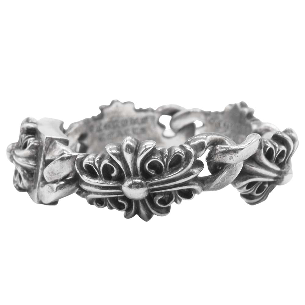 CHROME HEARTS クロムハーツ（原本無） KEEPER 5 LINK キーパー リンク ブレスレット シルバー系【中古】