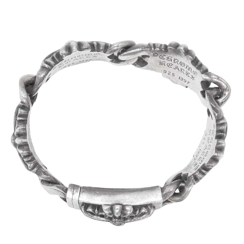CHROME HEARTS クロムハーツ（原本無） KEEPER 5 LINK キーパー リンク ブレスレット シルバー系【中古】