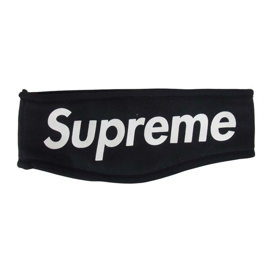 Supreme シュプリーム FLEECE HEADBAND フリース ヘッド バンド ヘアバンド ブラック系【中古】