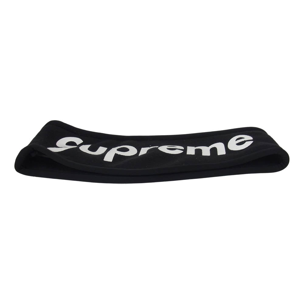 Supreme シュプリーム FLEECE HEADBAND フリース ヘッド バンド ヘアバンド ブラック系【中古】